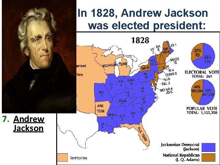 1. George Washington 2. John Adams 3. Thomas Jefferson 4. James Madison 5. James