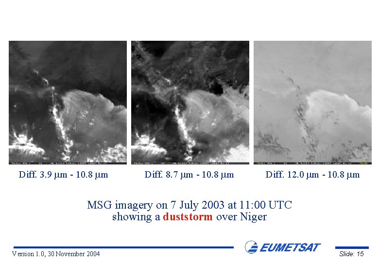 Diff. 3. 9 m - 10. 8 m Diff. 8. 7 m - 10.