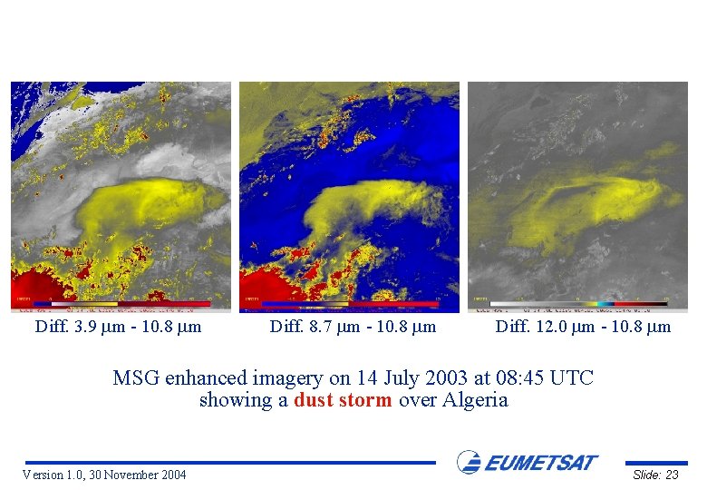 Diff. 3. 9 m - 10. 8 m Diff. 8. 7 m - 10.