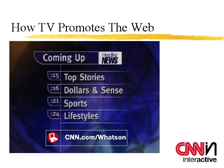 How TV Promotes The Web 