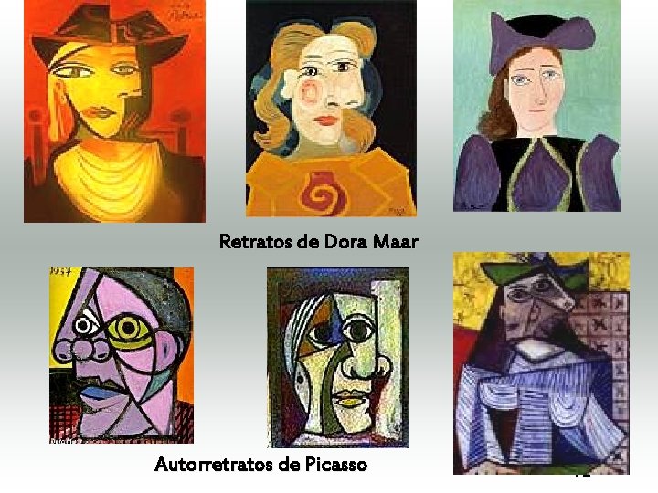 Retratos de Dora Maar Autorretratos de Picasso 10 