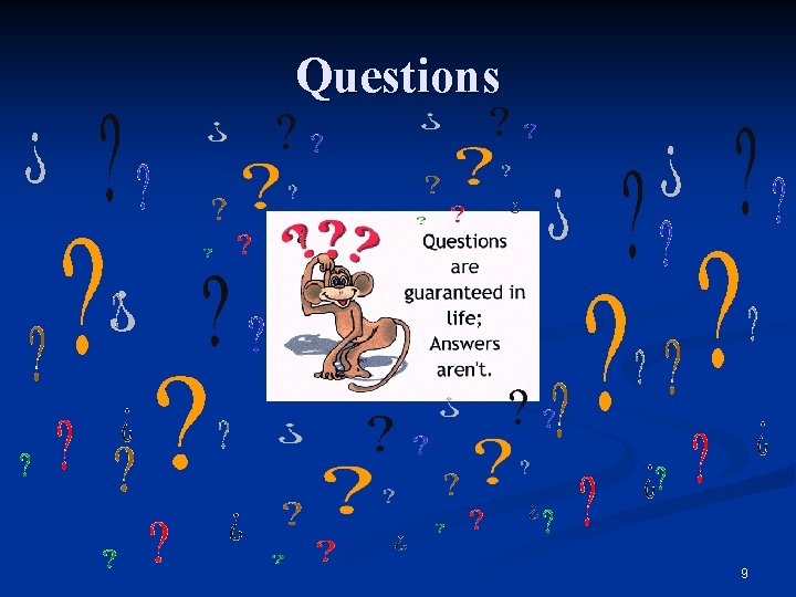 Questions 9 