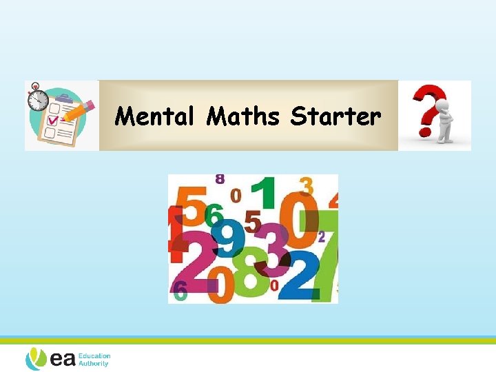 Mental Maths Starter 