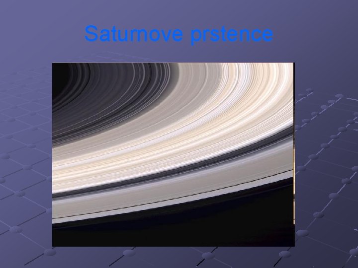Saturnove prstence 