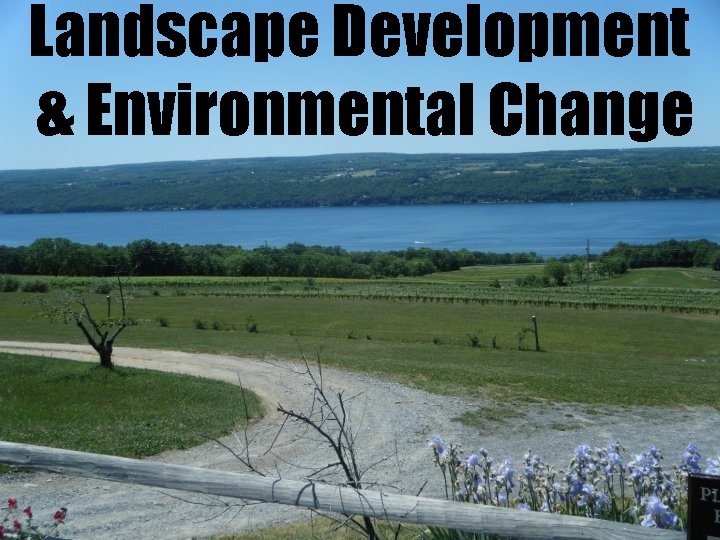 Landscape Development & Environmental Change 