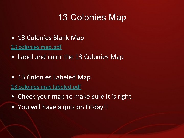 13 Colonies Map • 13 Colonies Blank Map 13 colonies map. pdf • Label