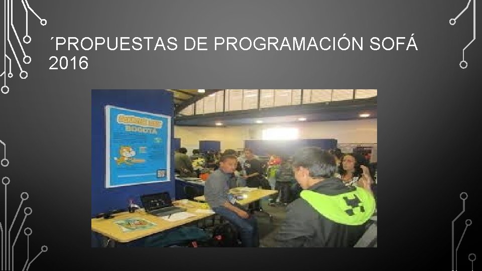 ´PROPUESTAS DE PROGRAMACIÓN SOFÁ 2016 