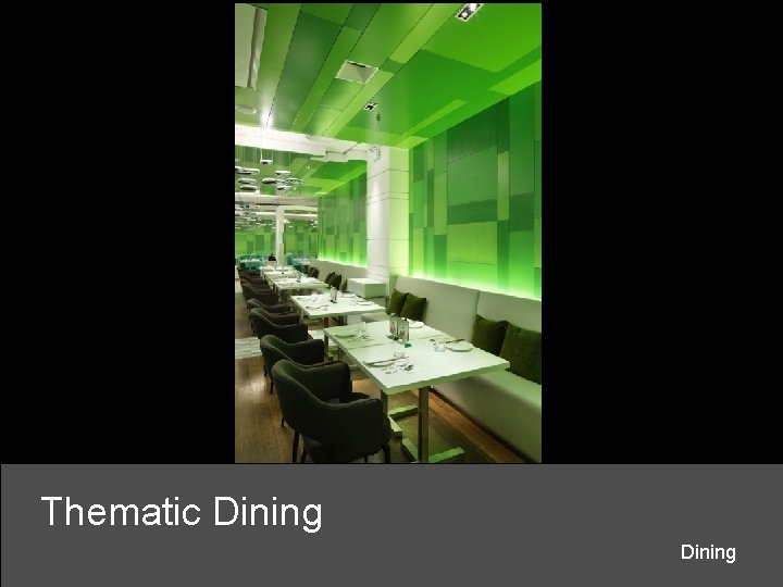 Thematic Dining 