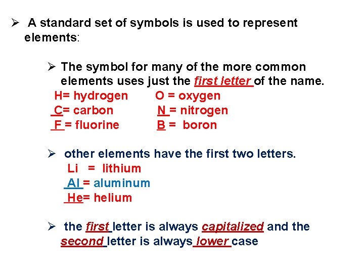 Naming and Classifying the Elements ELEMENT RIDDLES 1