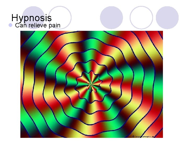 Hypnosis l Can relieve pain 