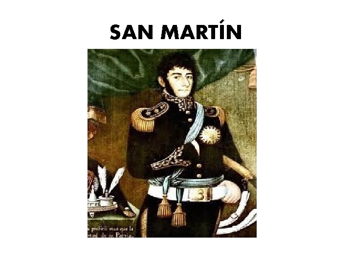 SAN MARTÍN 