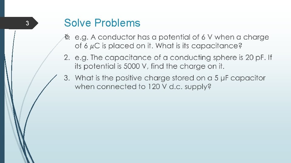 3 Solve Problems 