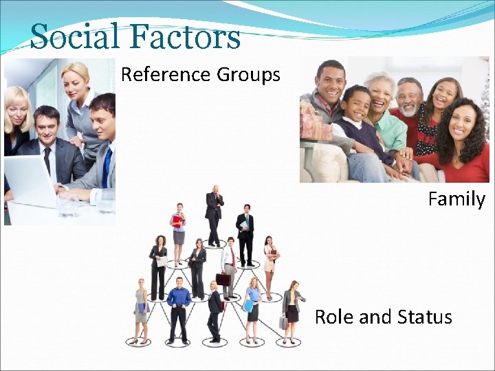 Social Factors Reference Groups Family Role and Status 