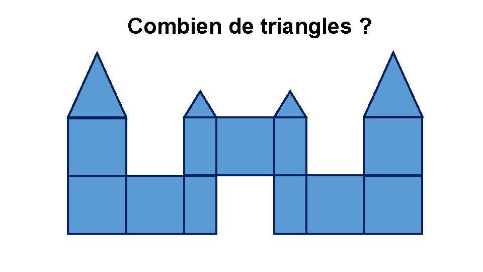 Combien de triangles ? 