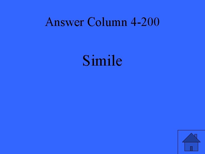 Answer Column 4 -200 Simile 