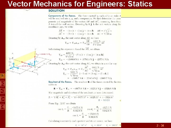 Vector Mechanics for Engineers: Statics 2 - 34 