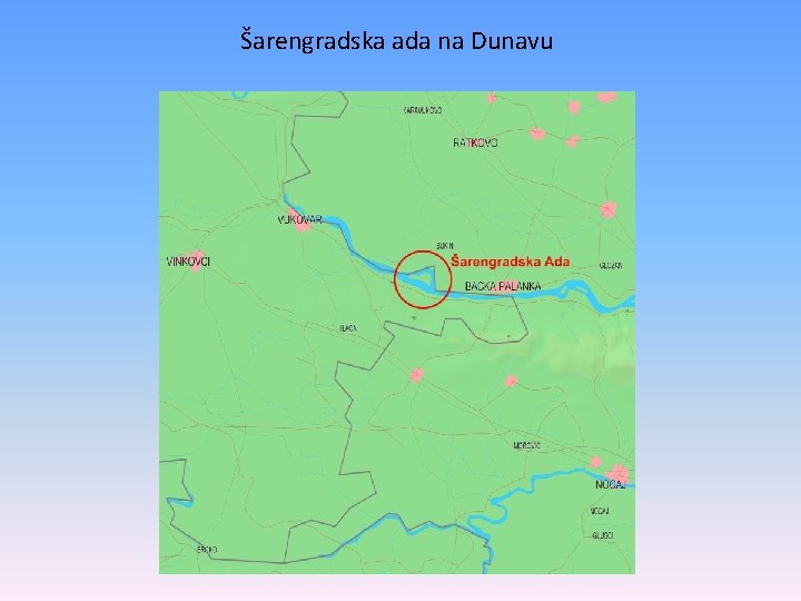 Šarengradska ada na Dunavu 