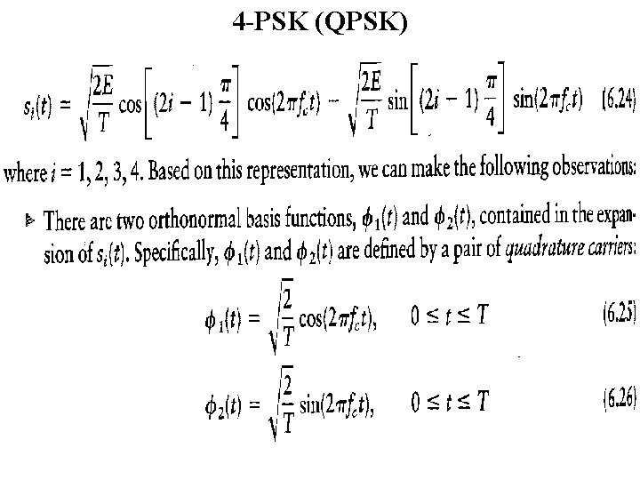 4 -PSK (QPSK) 