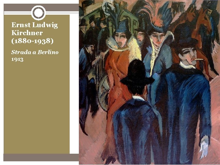 Ernst Ludwig Kirchner (1880 -1938) Strada a Berlino 1913 