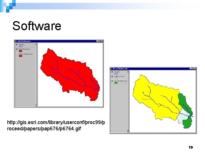 Software http: //gis. esri. com/library/userconf/proc 99/p roceed/papers/pap 676/p 6764. gif 19 