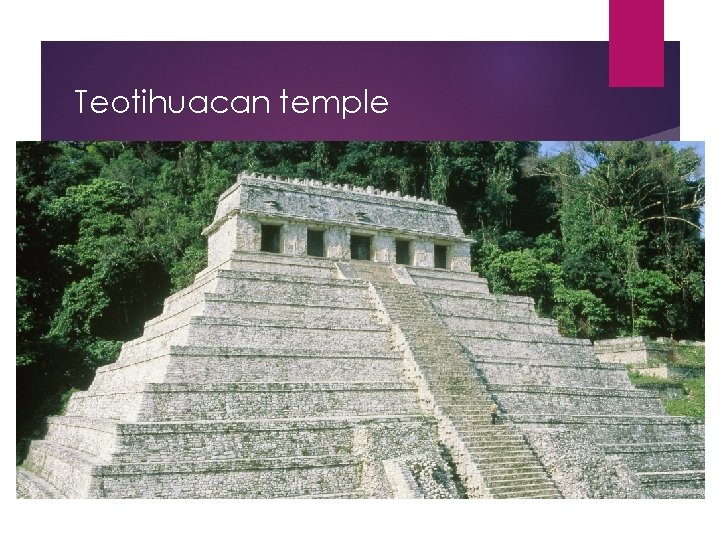 Teotihuacan temple 