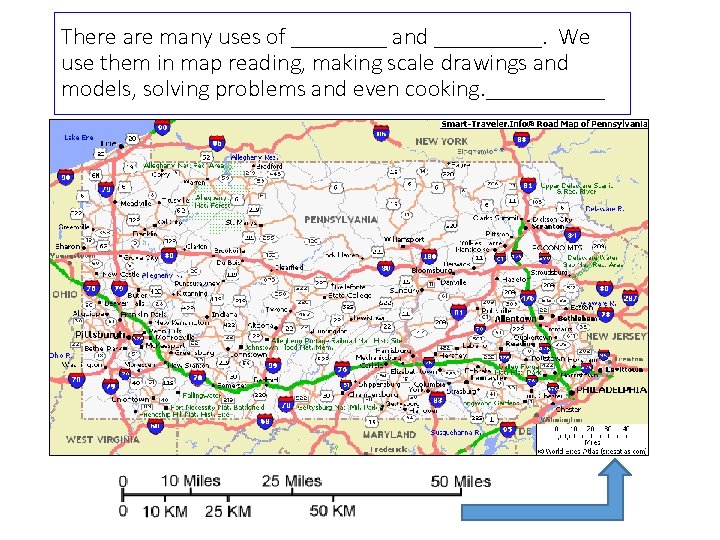 There are many uses of ____ and _____. We use them in map reading,