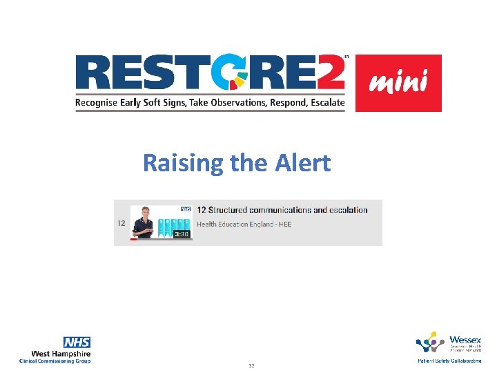 Raising the Alert 32 