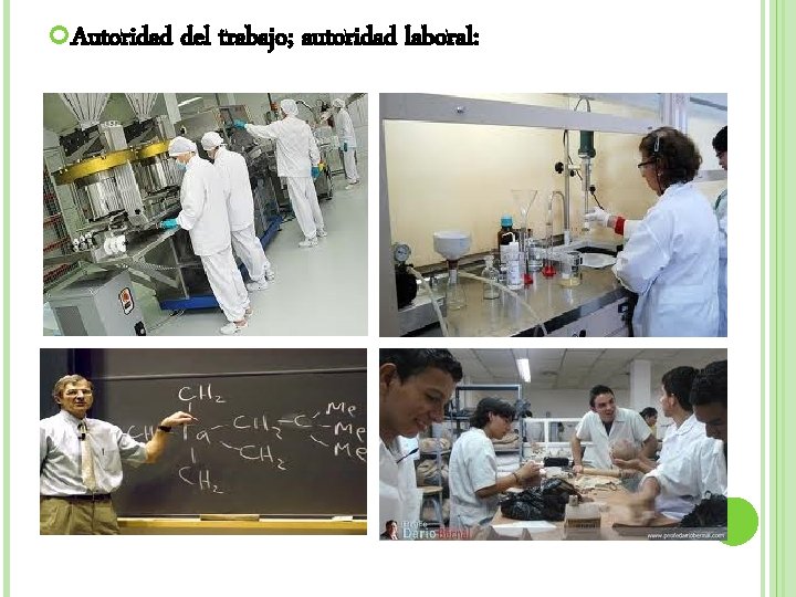 Autoridad del trabajo; autoridad laboral: Autoridad del trabajo; autoridad laboral: