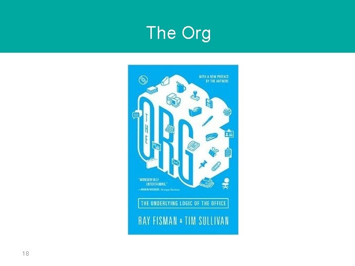 The Org 18 The Org 18