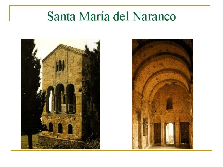 Santa María del Naranco 