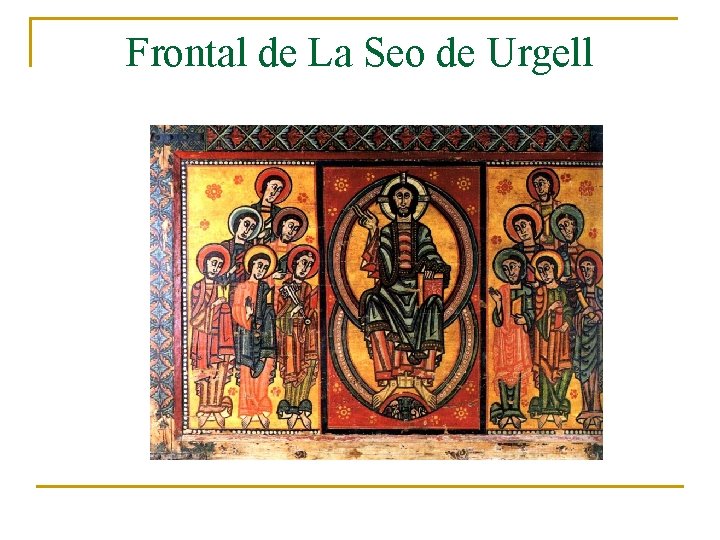 Frontal de La Seo de Urgell 