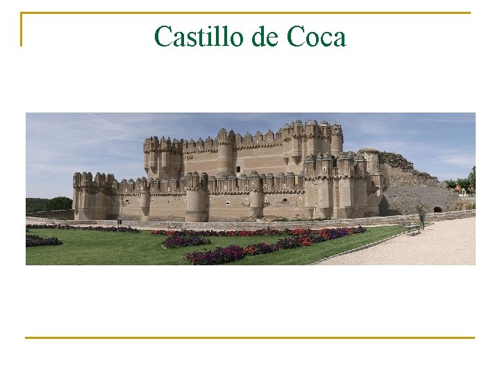 Castillo de Coca 