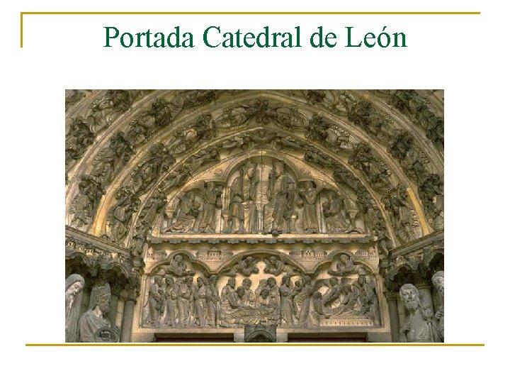 Portada Catedral de León 