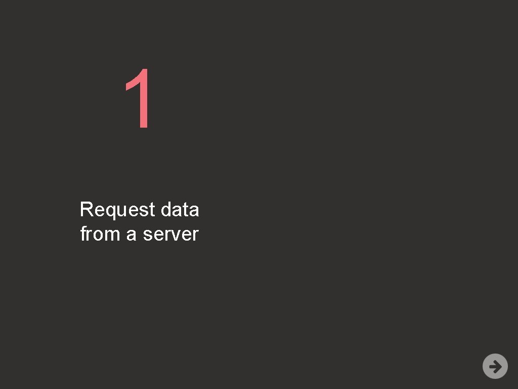 1 Request data from a server 