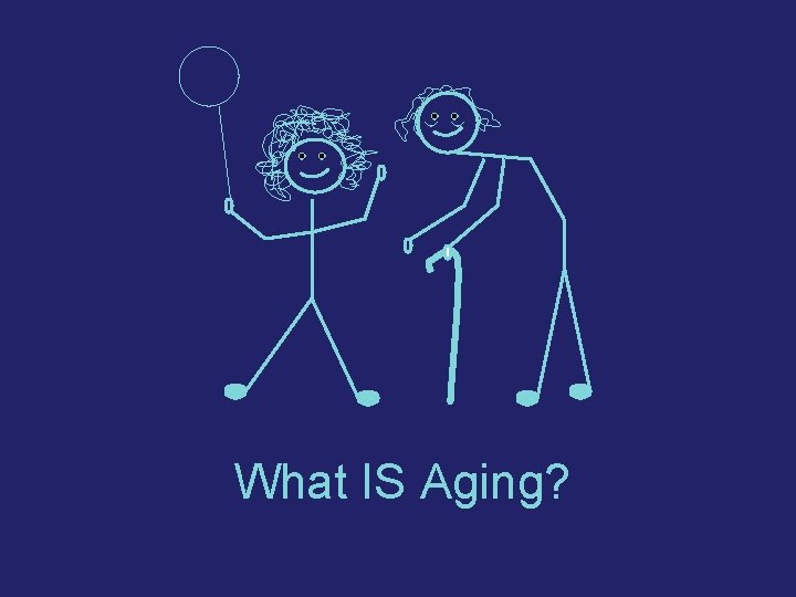 What IS Aging? 