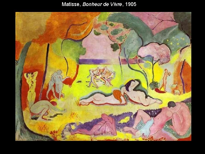 Matisse, Bonheur de Vivre, 1905 