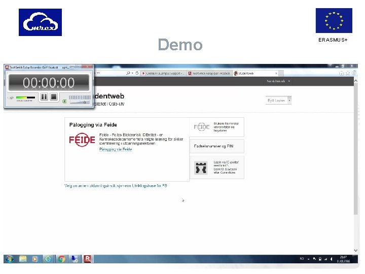 Demo ERASMUS+ 