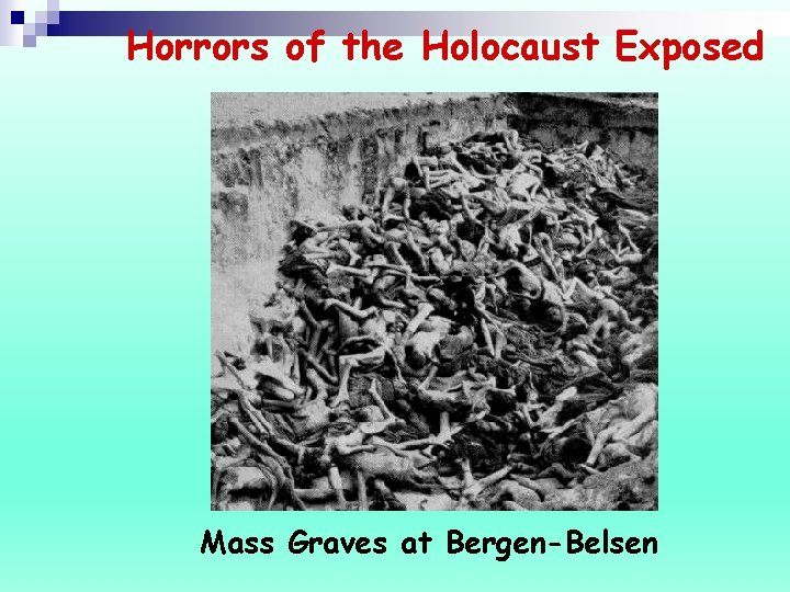 Horrors of the Holocaust Exposed Mass Graves at Bergen-Belsen 
