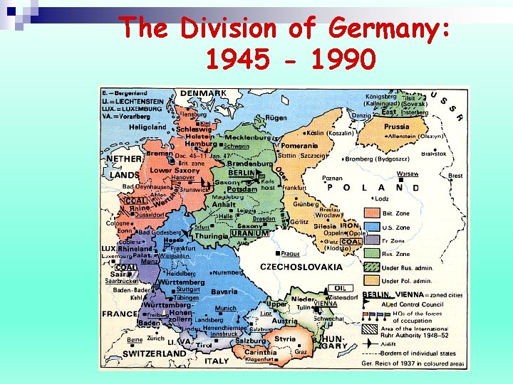 The Division of Germany: 1945 - 1990 