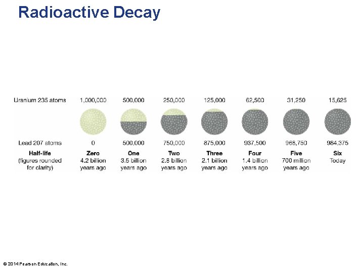 Radioactive Decay © 2014 Pearson Education, Inc. 