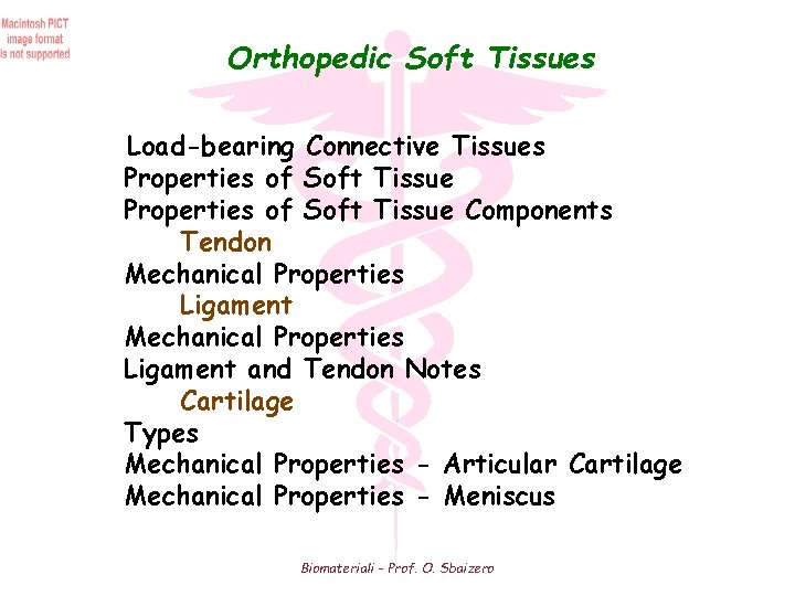 Orthopedic Soft Tissues Load-bearing Connective Tissues Properties of Soft Tissue Components Tendon Mechanical Properties