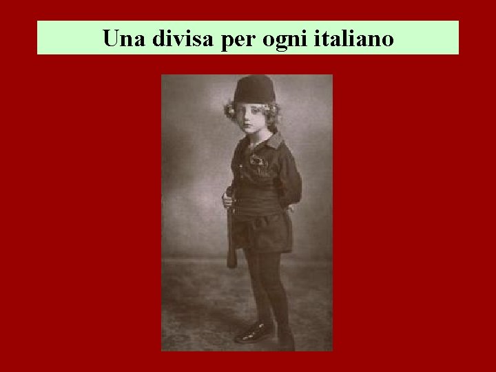 Una divisa per ogni italiano 