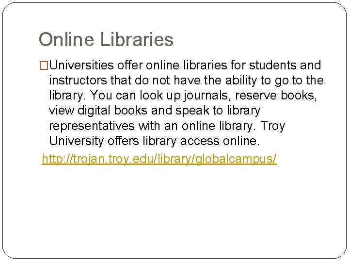 Top 10 Uses of the Internet in Teaching