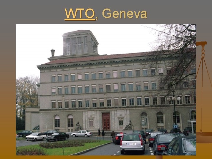 WTO, Geneva 