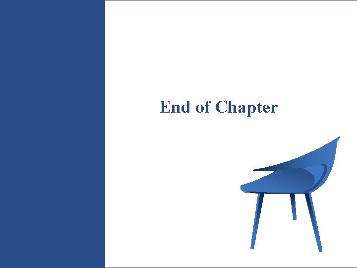 End of Chapter 