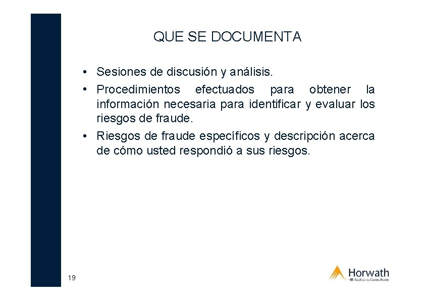 SAS 99 CONSIDERACIONES DE FRAUDE EN UNA AUDITORIA