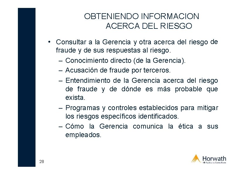 SAS 99 CONSIDERACIONES DE FRAUDE EN UNA AUDITORIA