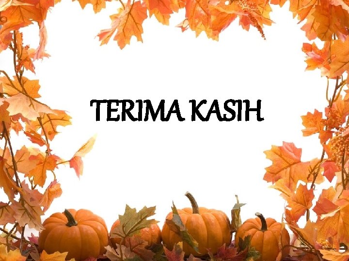 TERIMA KASIH 