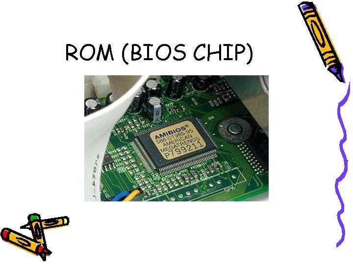 ROM (BIOS CHIP) ROM (BIOS CHIP)