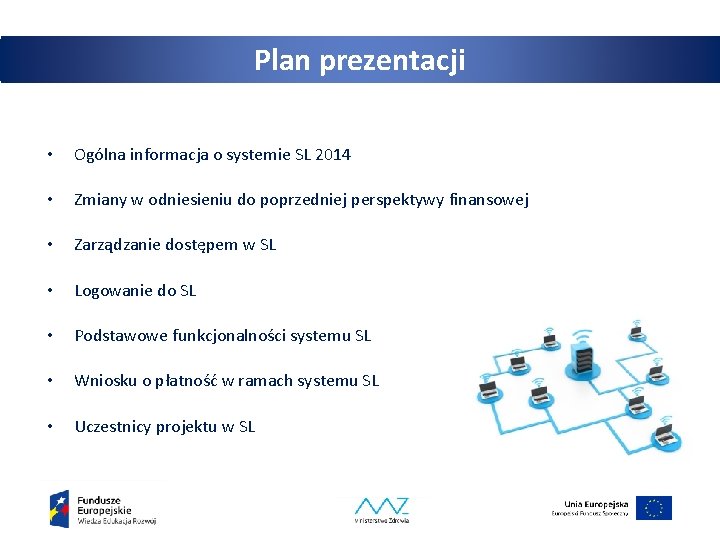 Plan prezentacji • Ogólna informacja o systemie SL 2014 • Zmiany w odniesieniu do